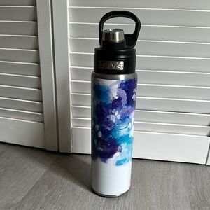 Tervis Blue and Purple Galaxy Water Bottle